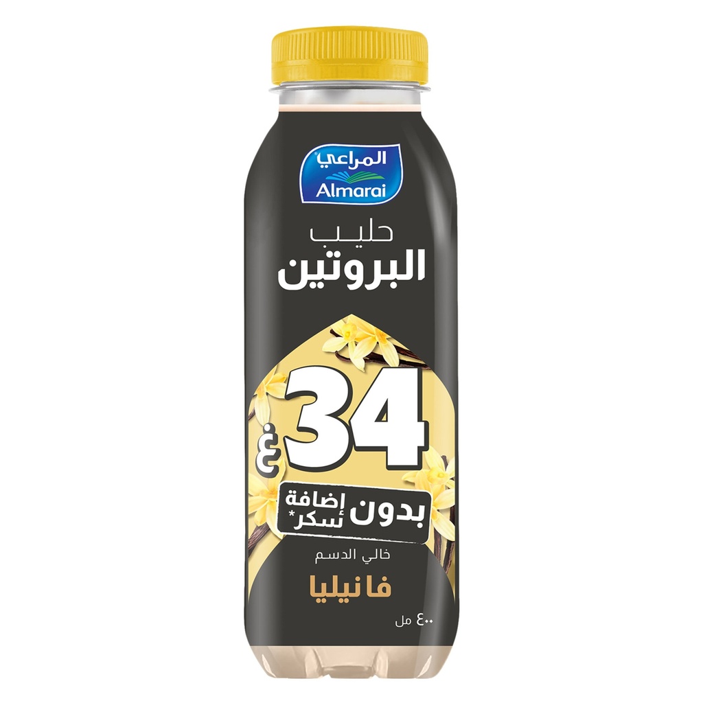 حليب بروتين فانيليا المراعي 400 مل