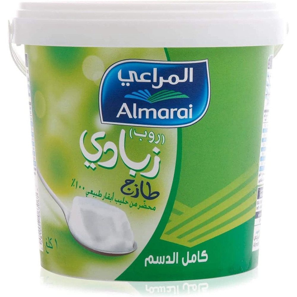 زبادي المراعي كامل الدسم 2كجم