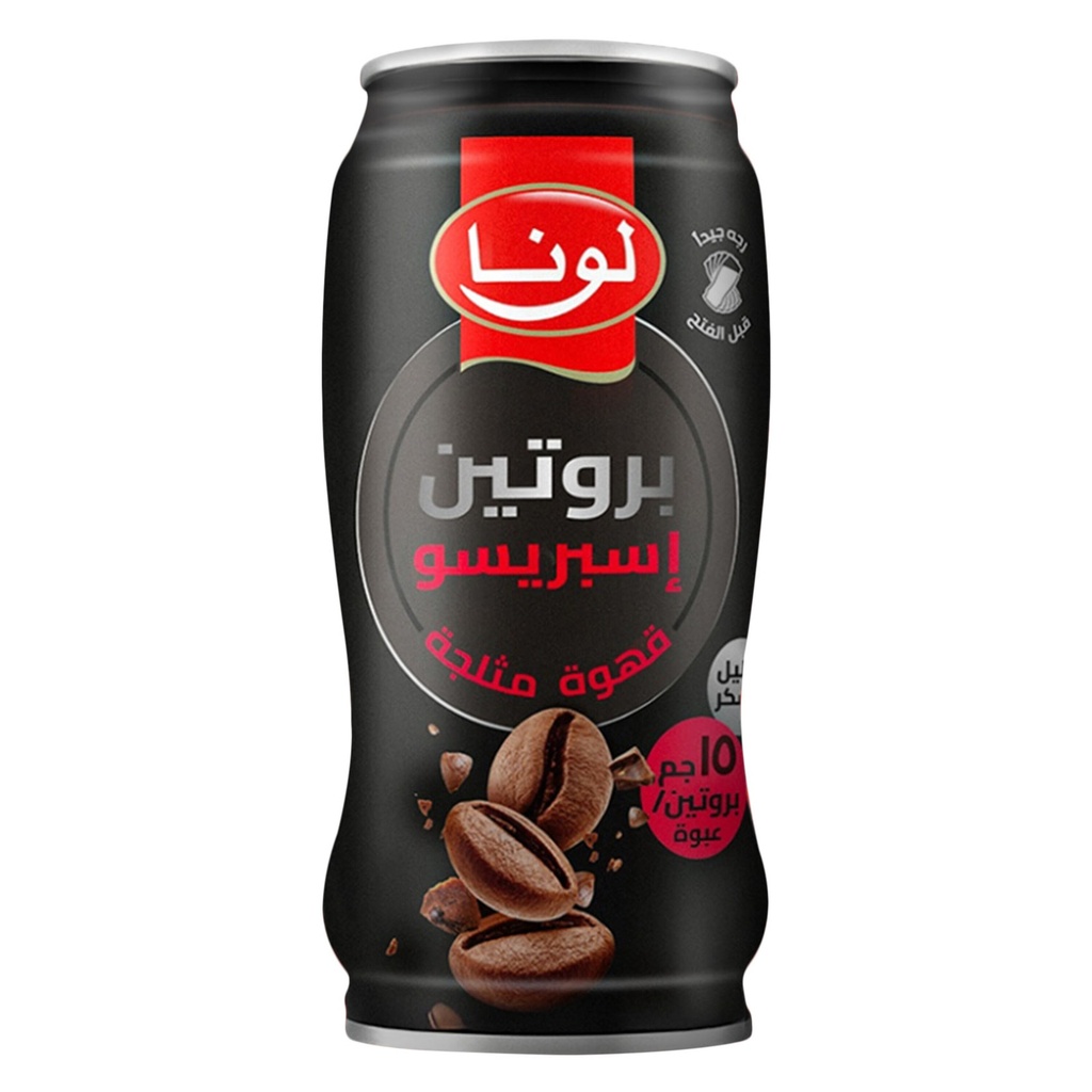 لونا ايس كوفي بروتين - اسبريسو 240  مل