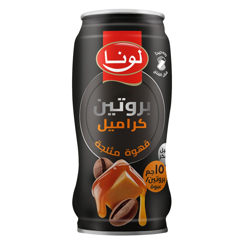 لونا ايس كوفي بروتين - كراميل -240  مل
