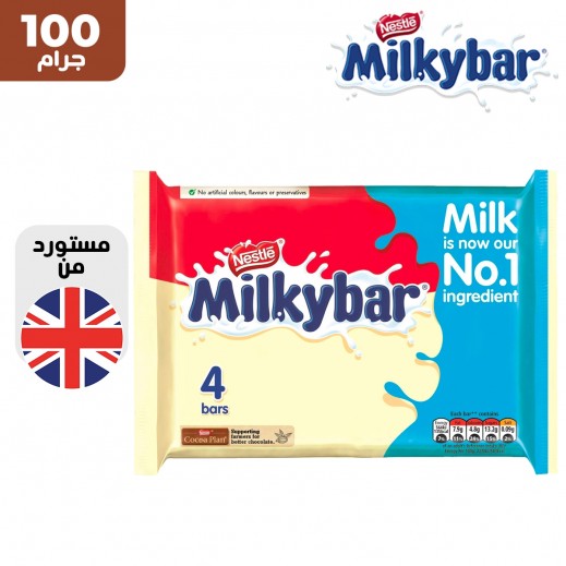 ميلكا بار شوكولاتة بيضاء 100  جم