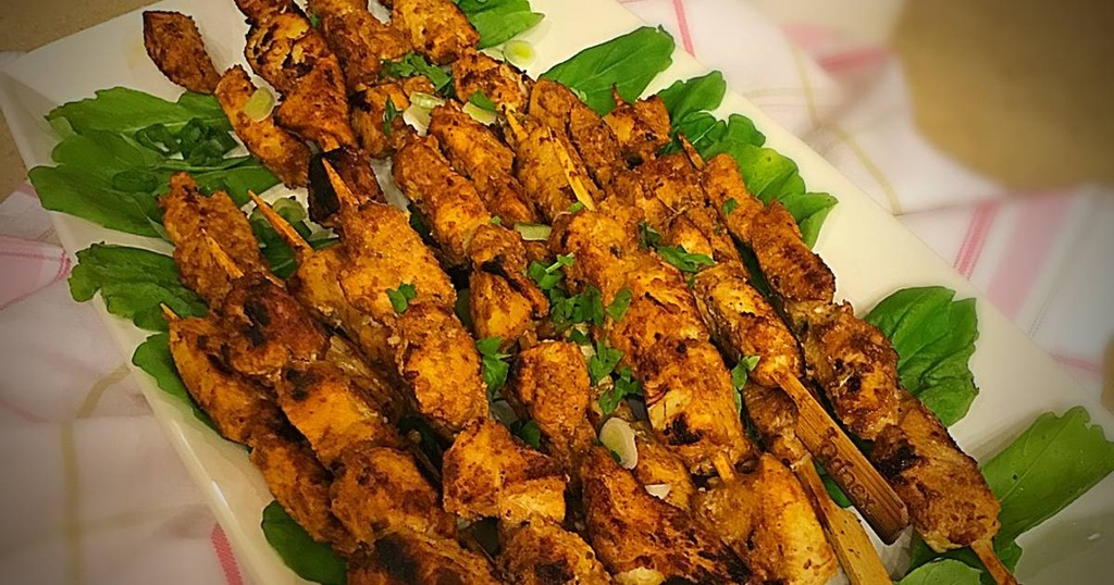 شيش طاوق - زبادي كزبرة