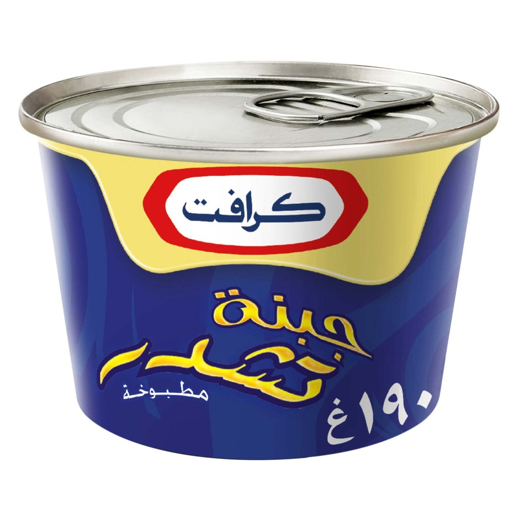 كرافت جبنة شيدر مطبوخة 190 جم بوك