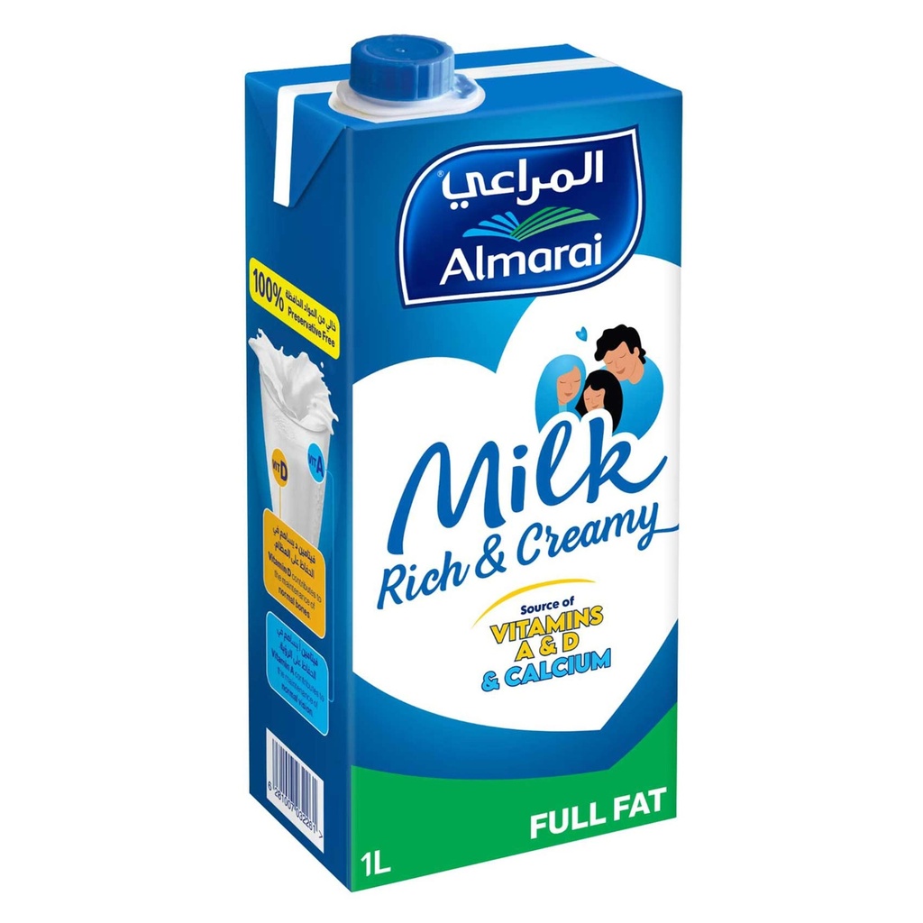 حليب المراعي كامل الدسم 1لتر