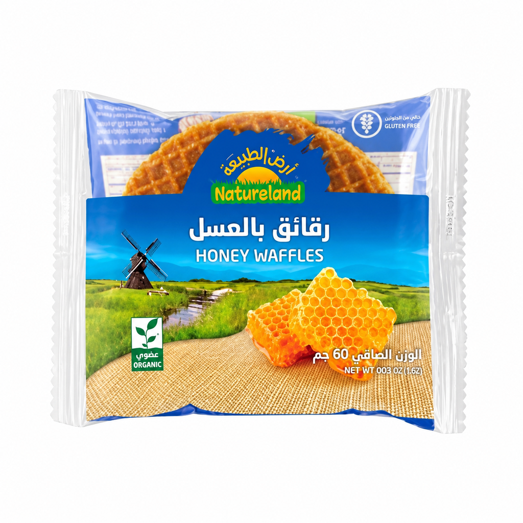 رقائق بالعسل 60  جم - عضوي