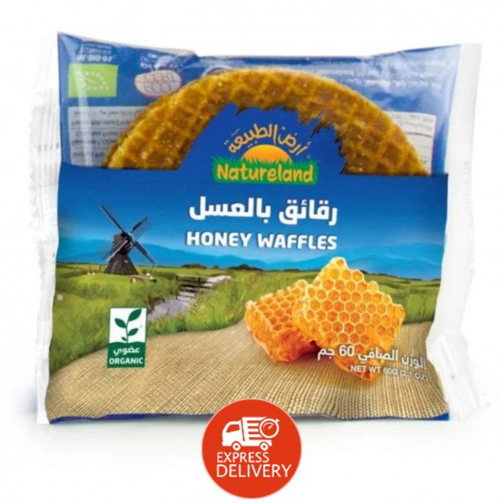 رقائق بالعسل 60  جم - عضوي
