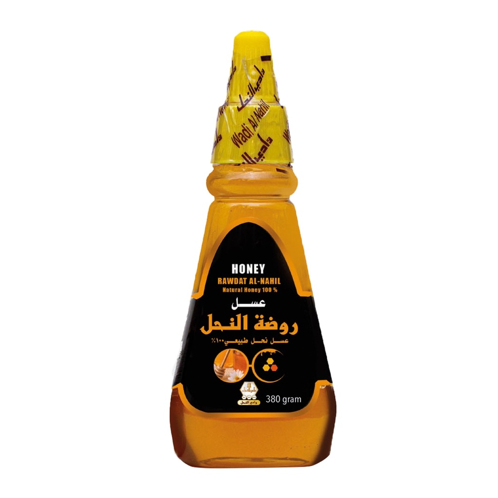 عسل روضة النحل طبيعي 380جم