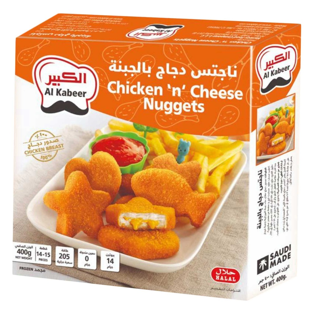 الكبير قطع ناجيتس الدجاج بالجبن 400  جم