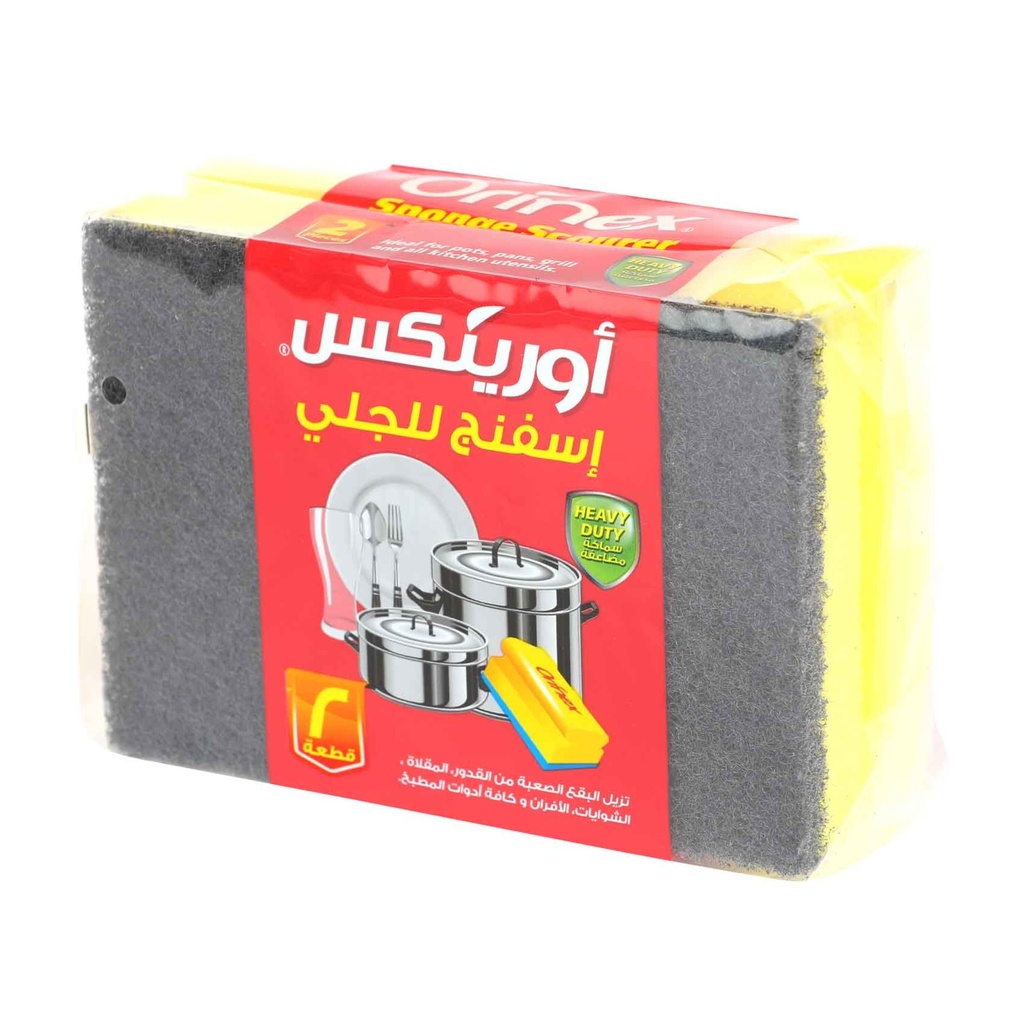 اسفنج للجلي أورينكس 2/24  حبة