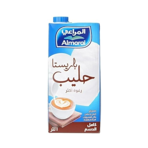 باريستا حليب المراعي طويل الاجل 1  لتر