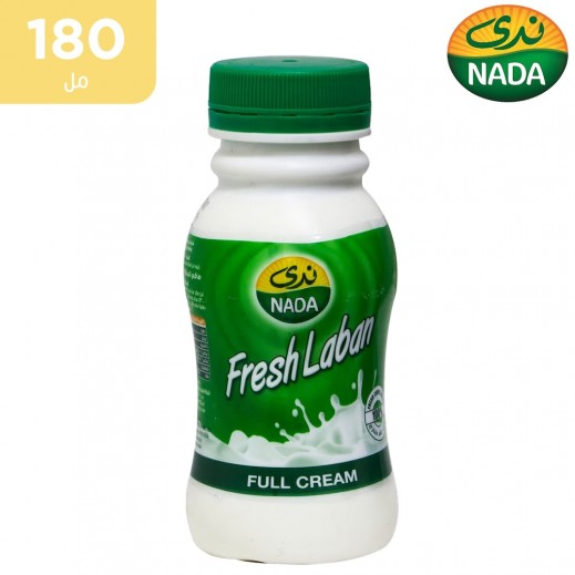 لبن 180 مل محضر من حليب ابقار ندى
