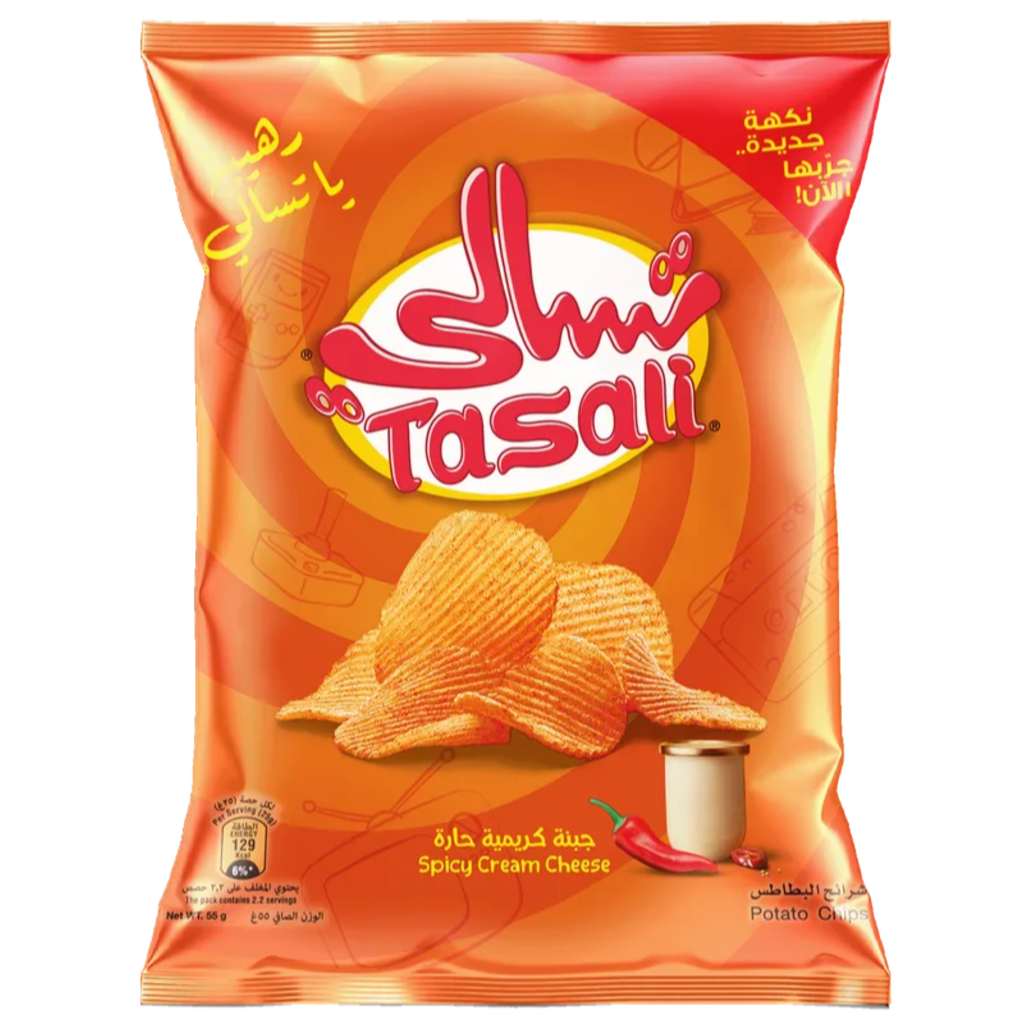 تسالي جبنة كريمية حارة 55جم