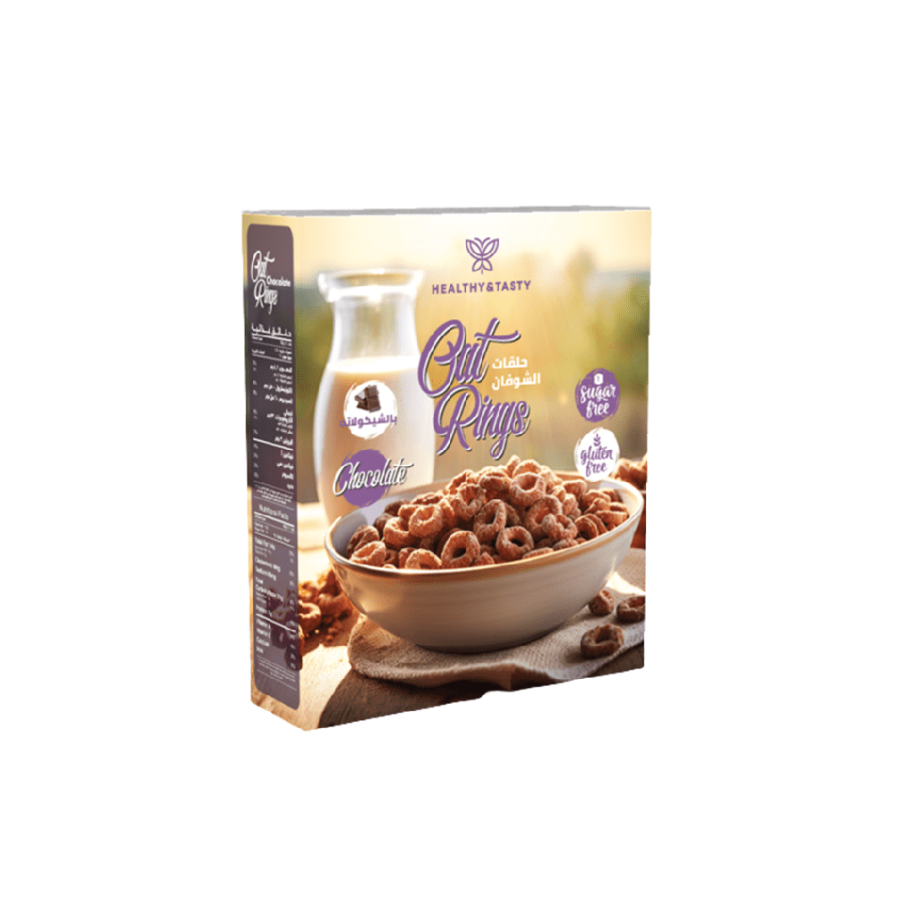 حلقات الشوفان شكولاتة 250  جم