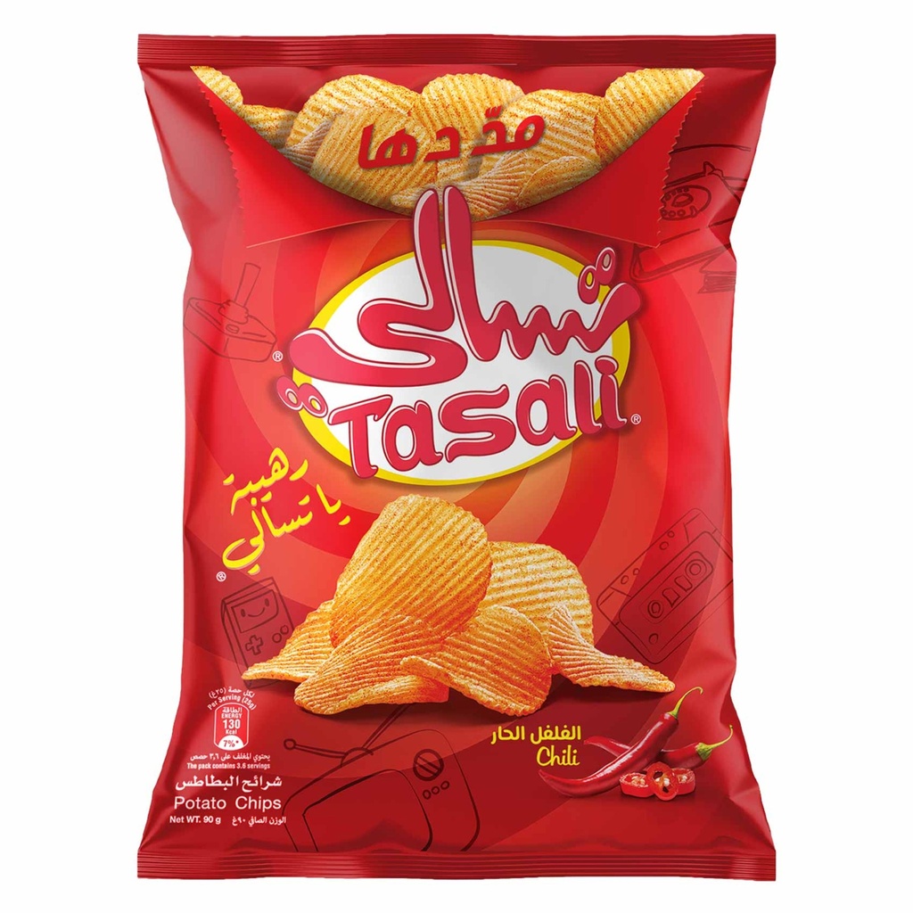تسالي الفلفل الحار 90جم