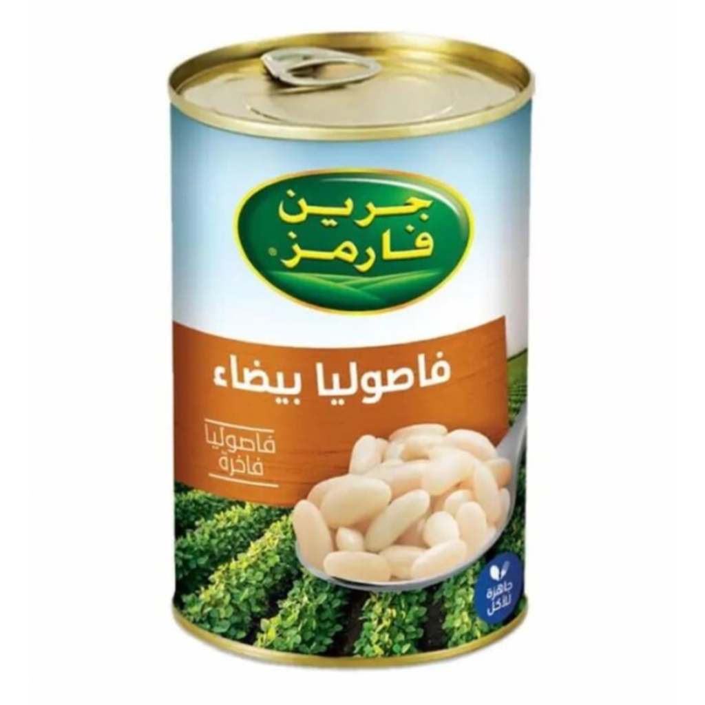جرين فارمز فاصولياء بيضاء فاخرة 380جم