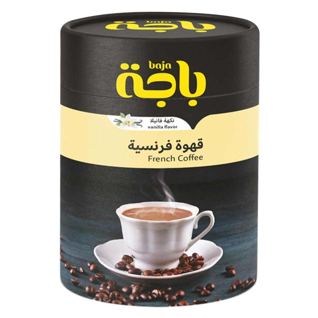 باجة -قهوة فرنسية نكهة فانيلا 150جم