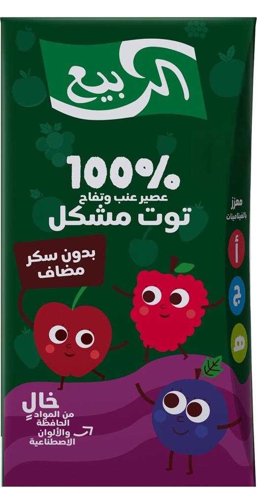 توت مشكل الربيع بدون سكر 185  مل