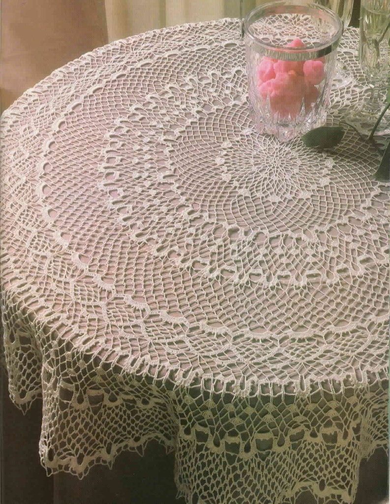 مفارش سفرة دائرية