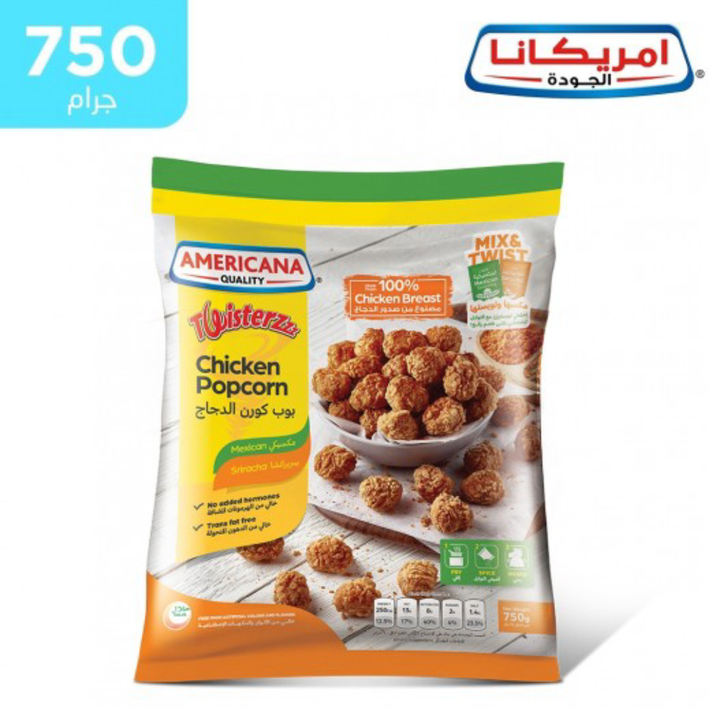 بوب كورن الدجاج امريكانا 750  جم