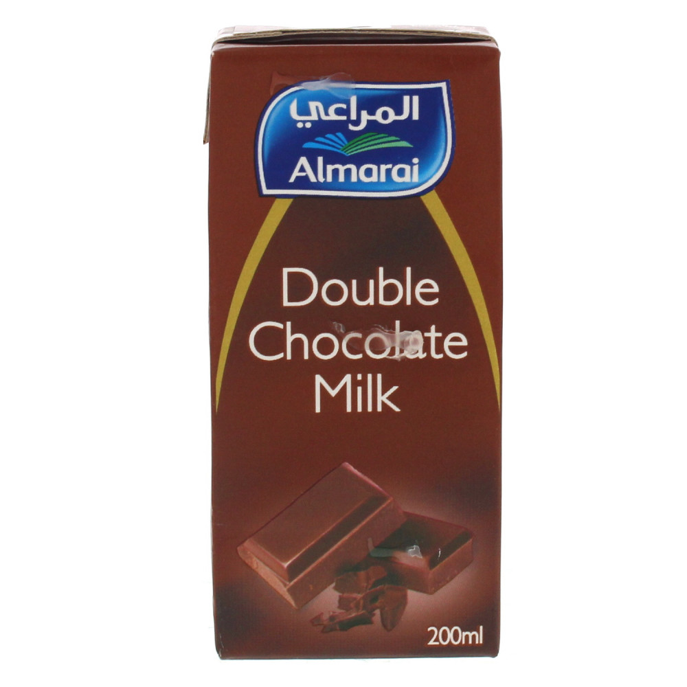 حليب السعوديه دبل شوكولاتة 200  مل 15+3