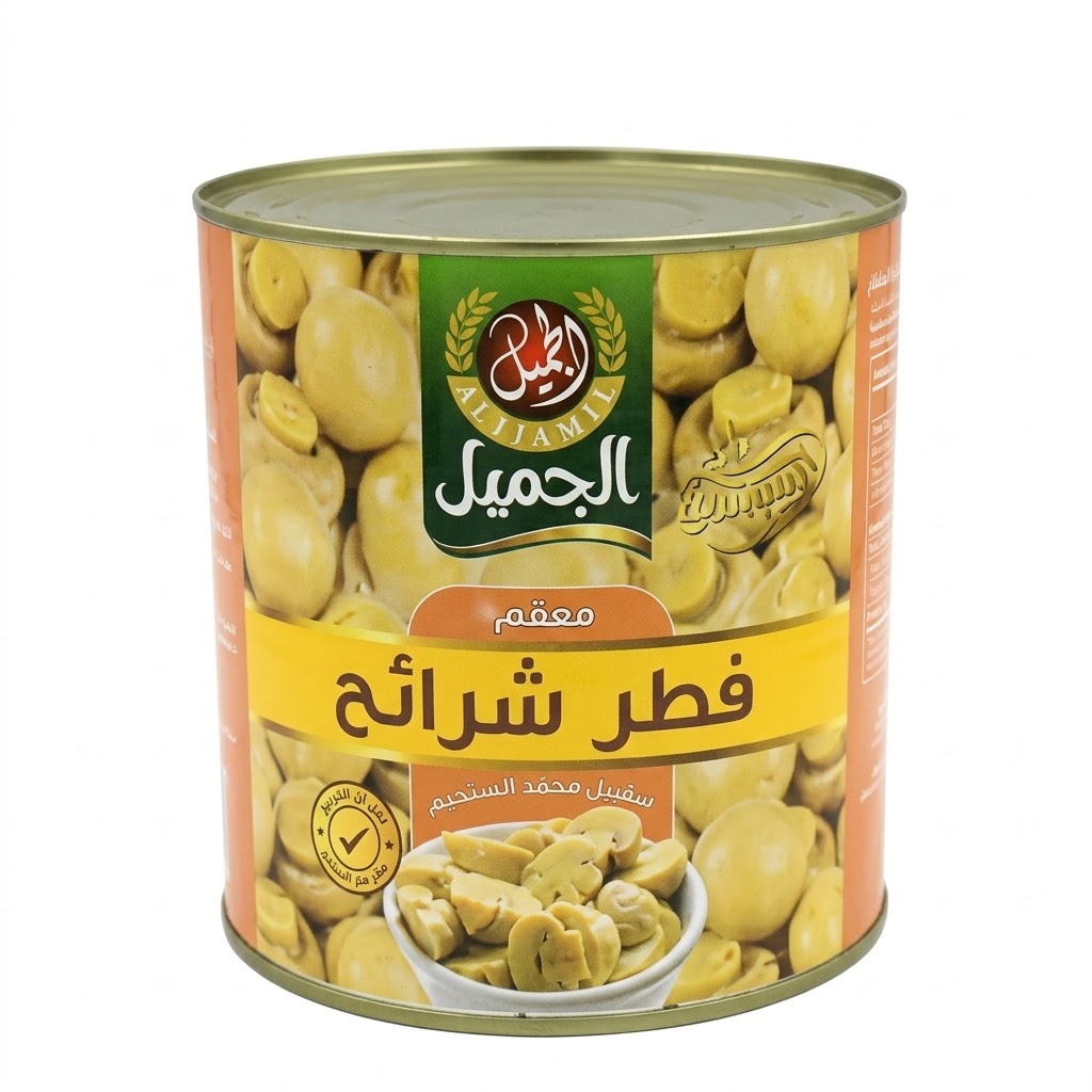 فطر شرائح صيني الجميل 2.5كجم