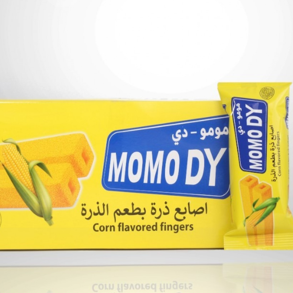 اصابع الذرة كارمل مملح 100 جم