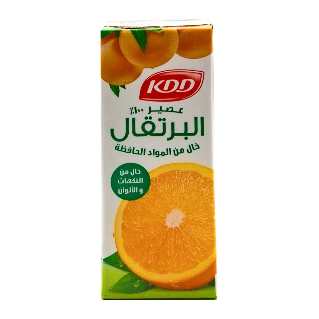 عصير برتقال 180مل kdd