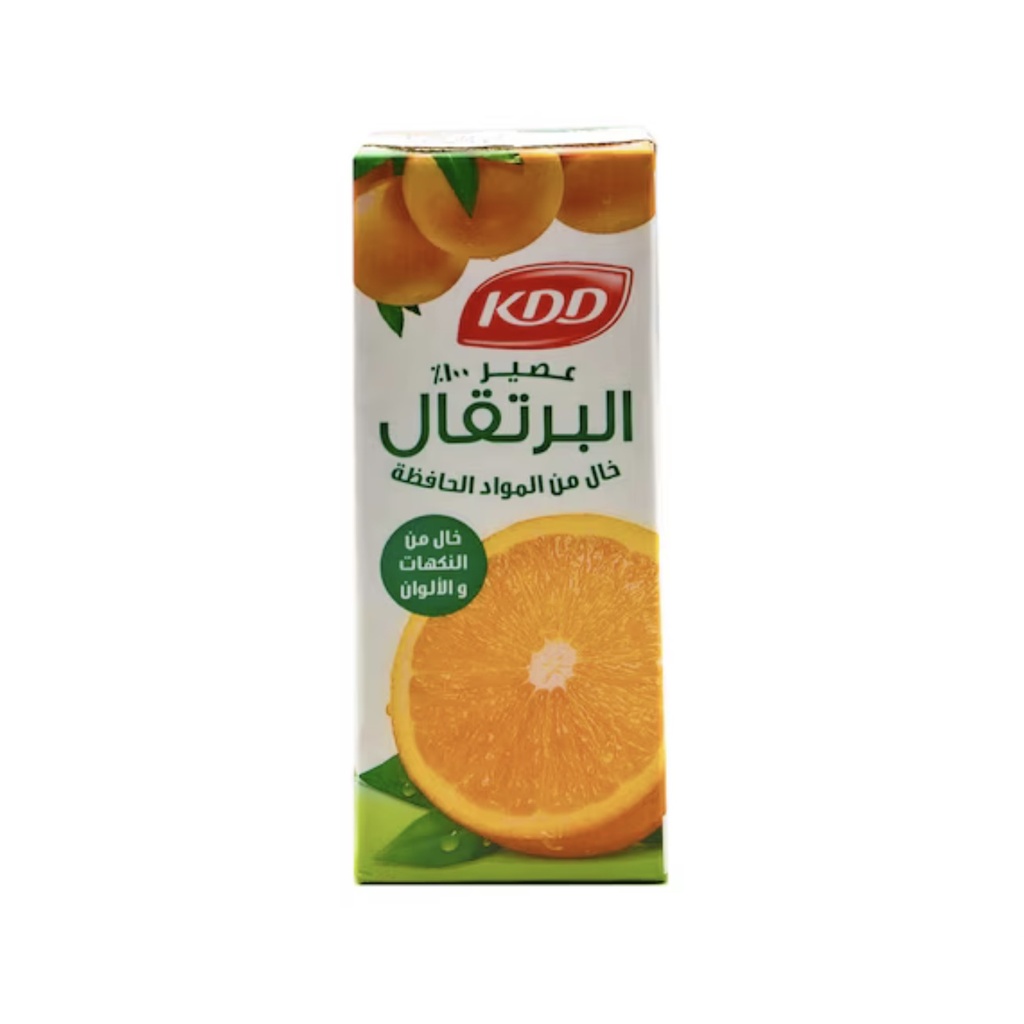 عصير برتقال 180مل kdd