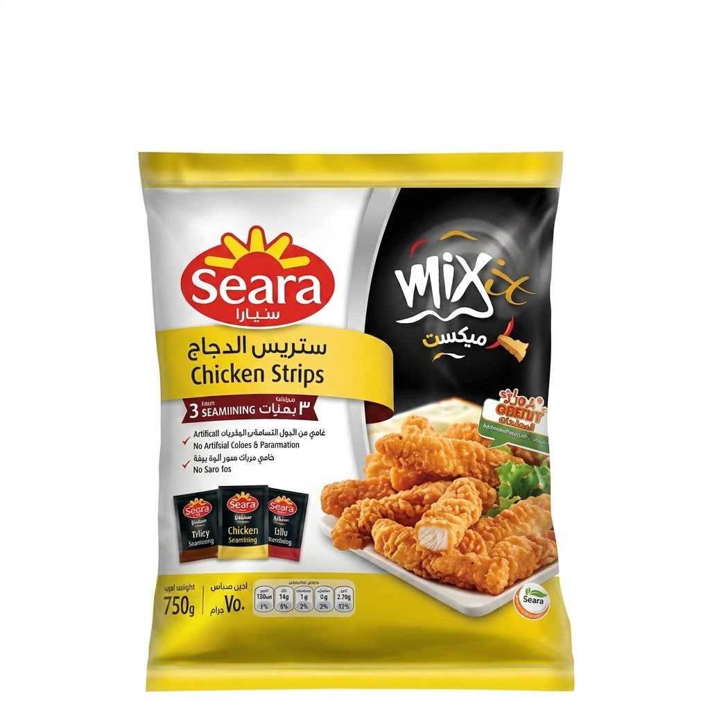 سيارا ستربس الدجاج 750 جم