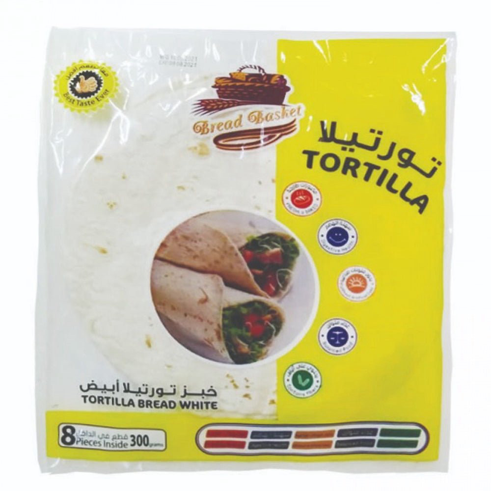 تورتيلا ابيض صغير جبوريه 300  جم الارياف