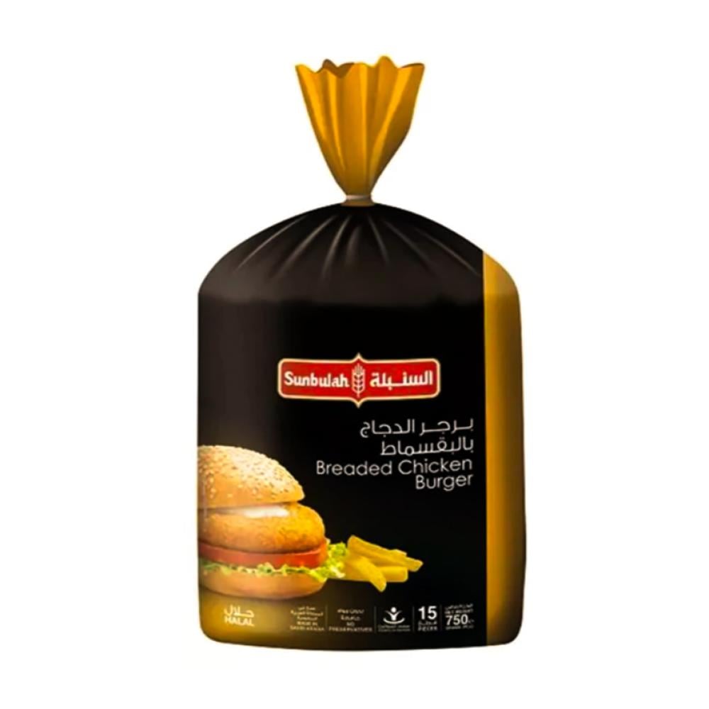 برجر الدجاج بالبقسماط 750جم