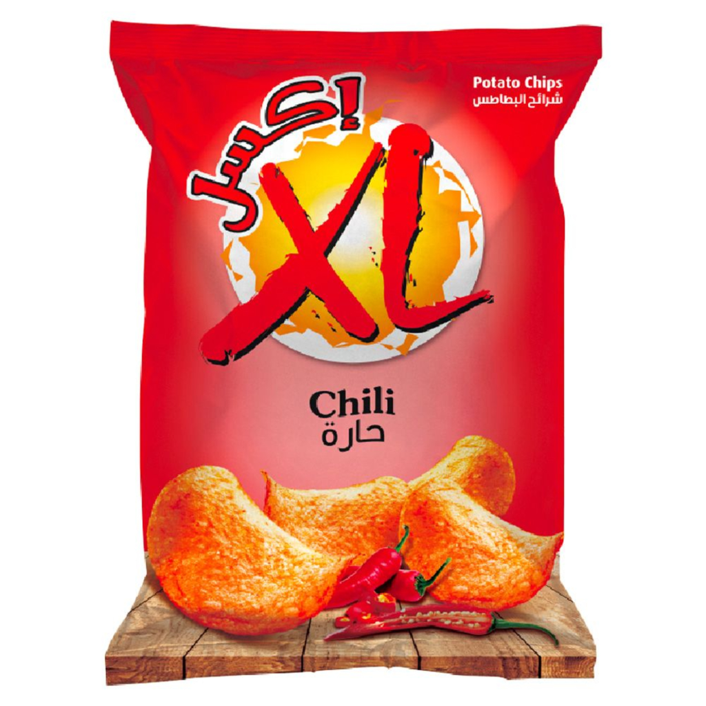 اكس ال شرائح بطاطس حار خفيف 35جم