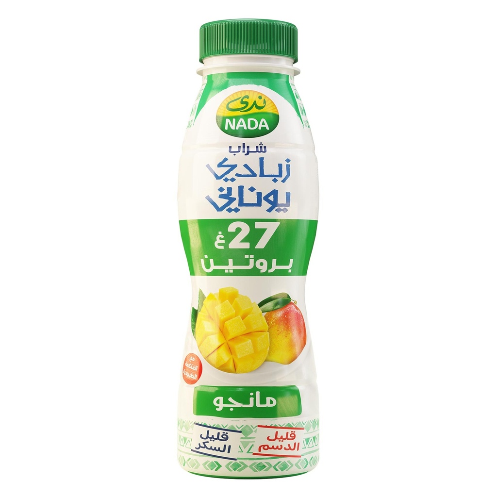 شراب زبادي المانجو 330  جم ندى