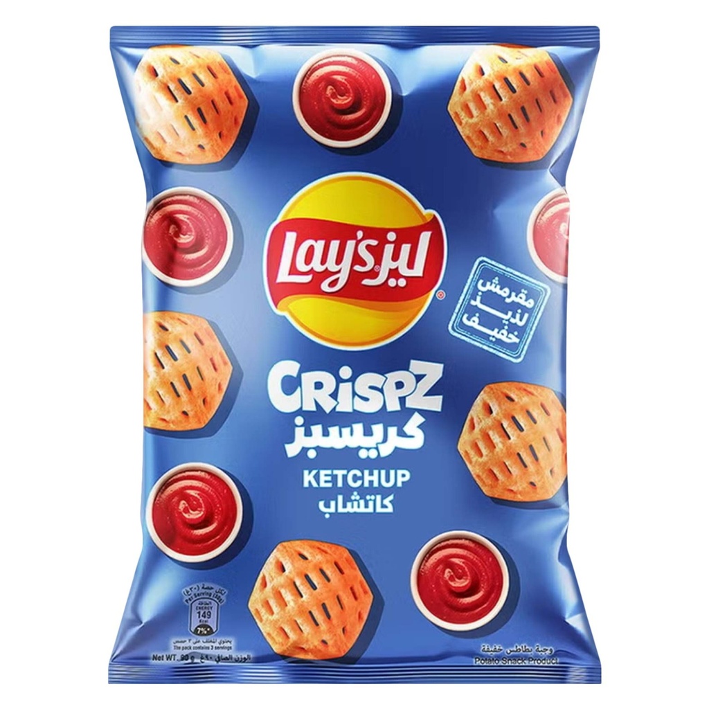 ليز كرسبي كاتشب 90  جم