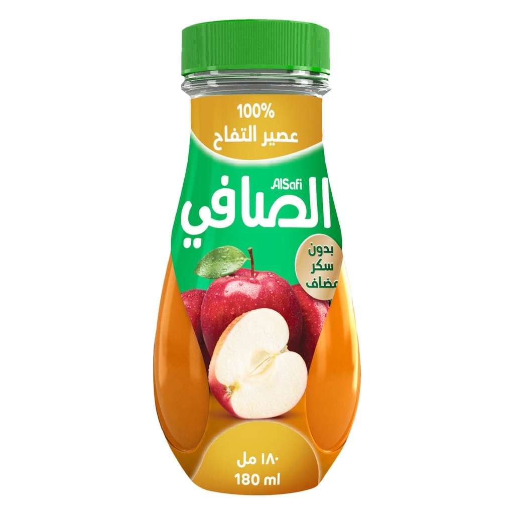عصير التفاح 180  مل الصافي