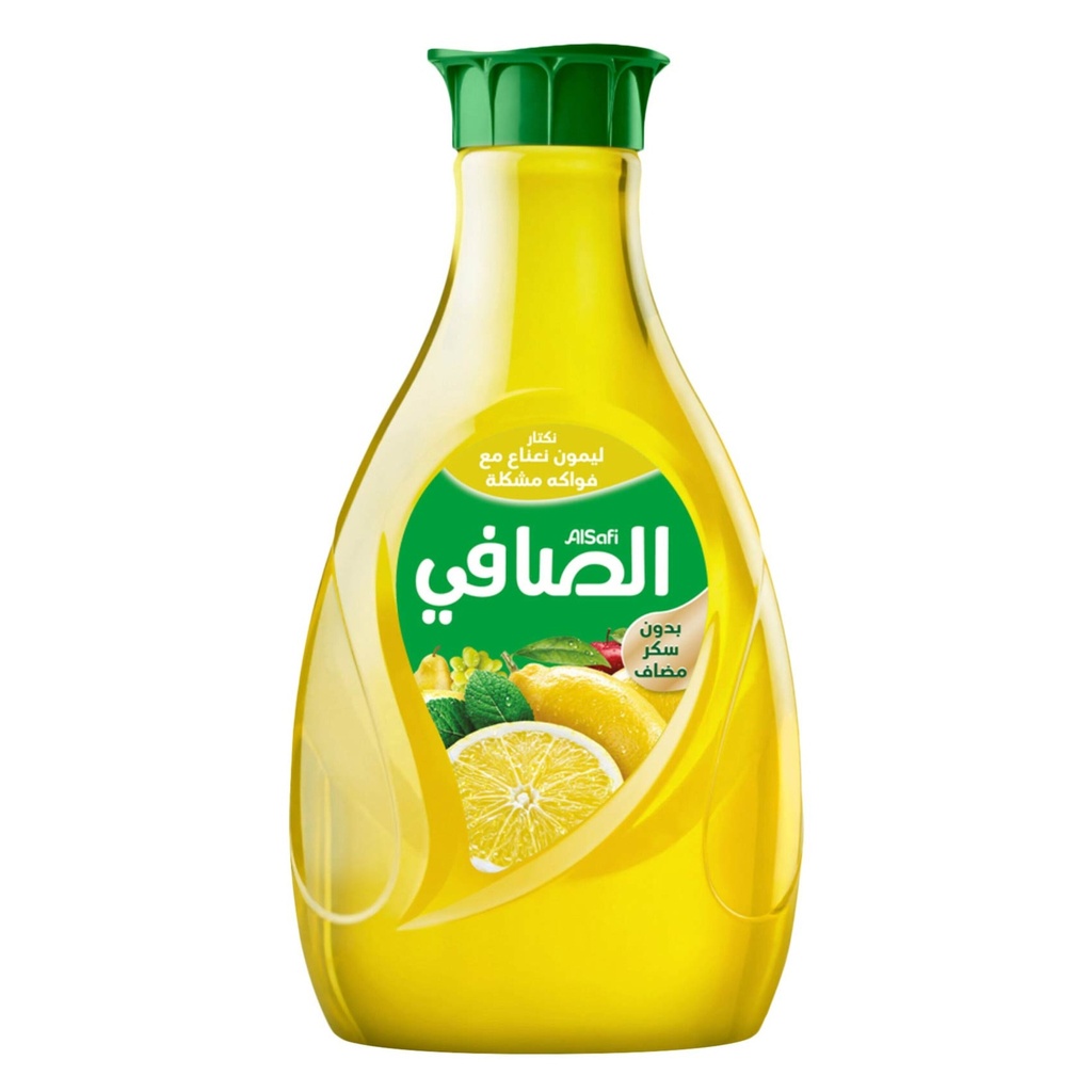 نكتار ليمون ونعناع مع فواكه الصافي 1.4  لتر