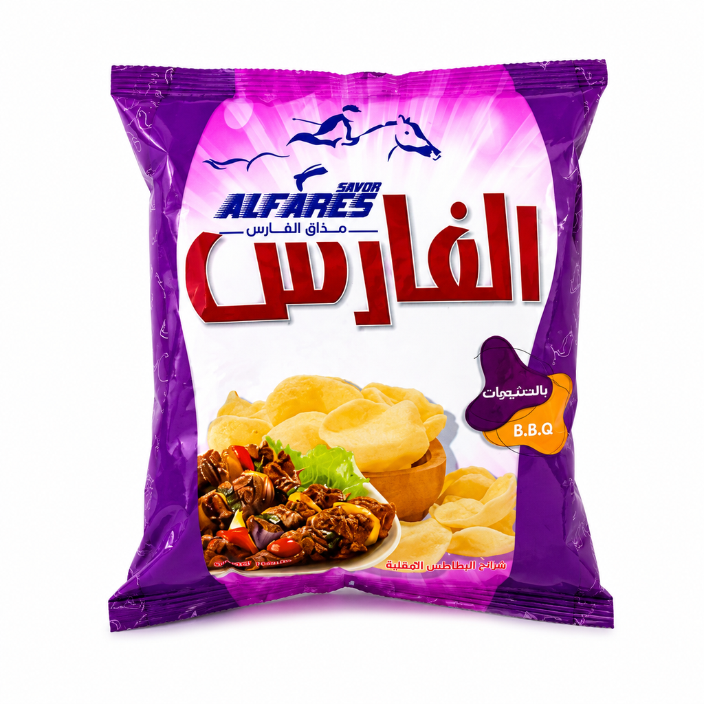 شيبسي الفارس بالمشويات 12جم