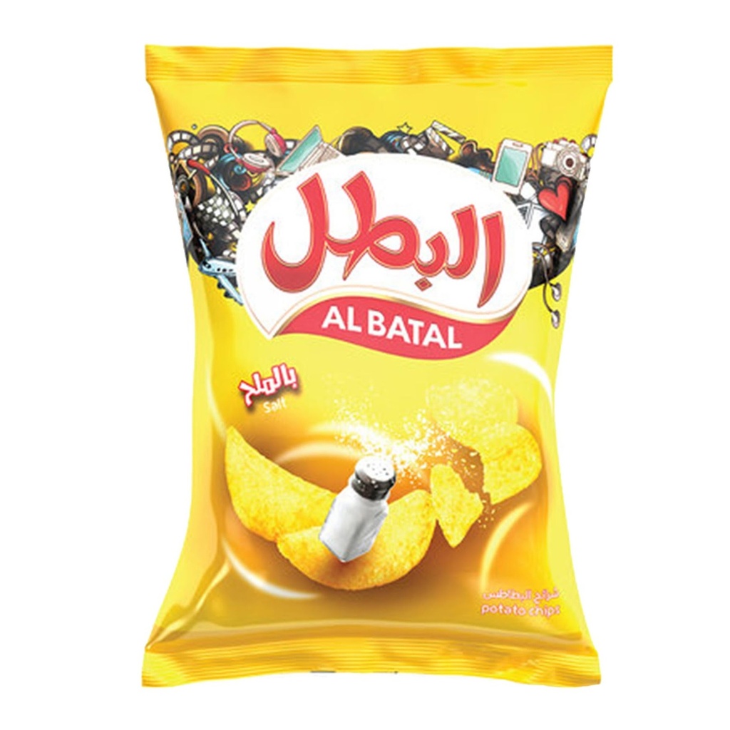 البطل بطاطس ملح 110جم