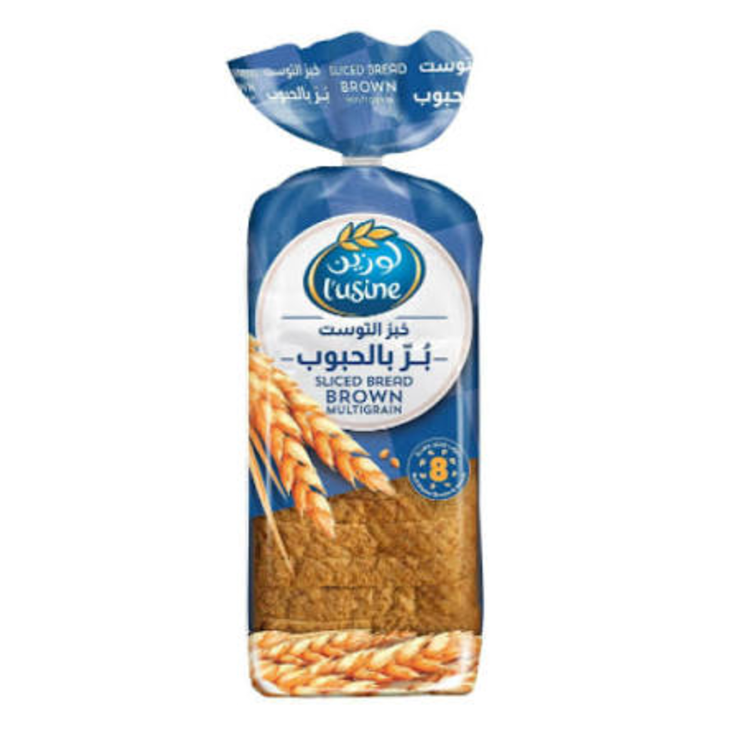 خبز التوست بالحبوب لوزين 600  جم