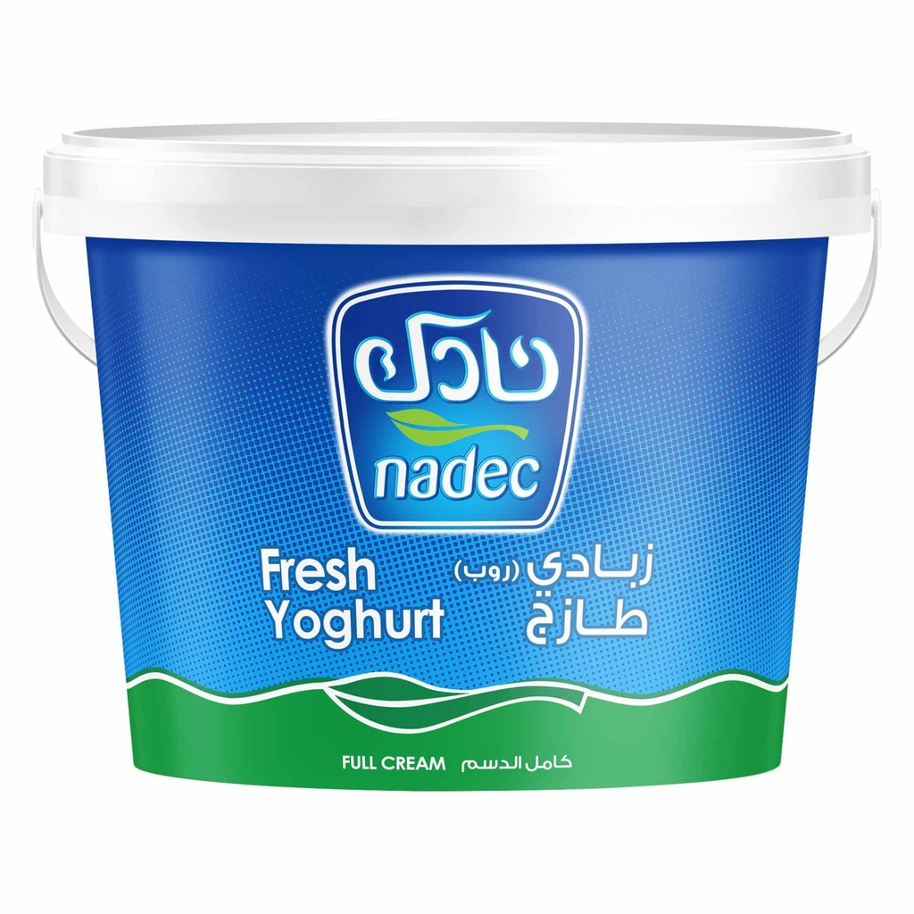 زبادي نادك كامل الدسم 2كجم