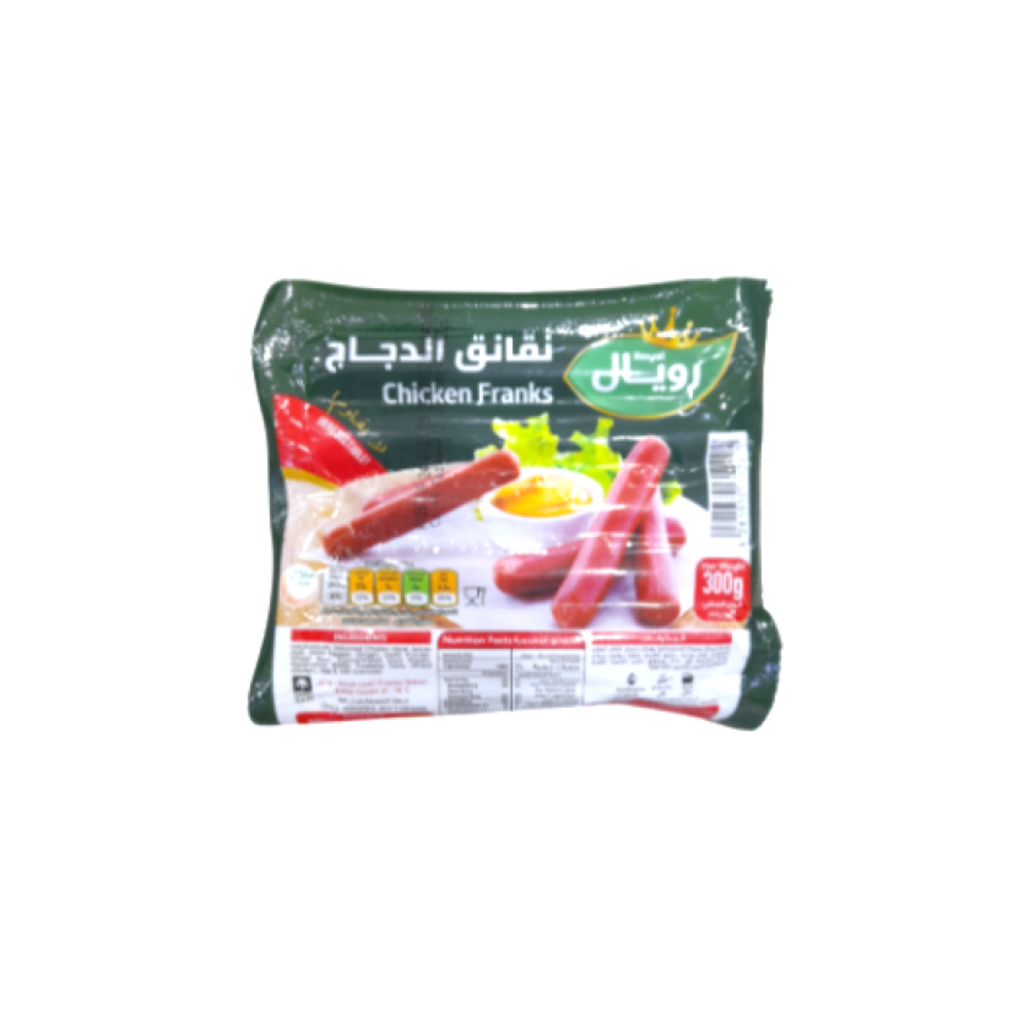 رويال فرانك دجاج 300  جم