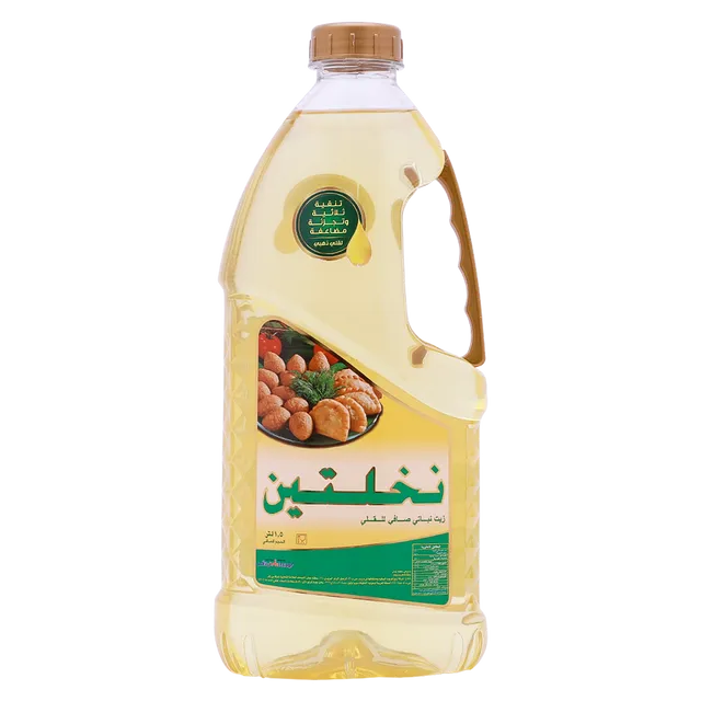 زيت نخلتين زيت نباتي صافي للقلي 1.5 لتر