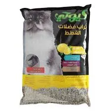 تراب قطط برائحة الليمون كيوتي 2.7كج