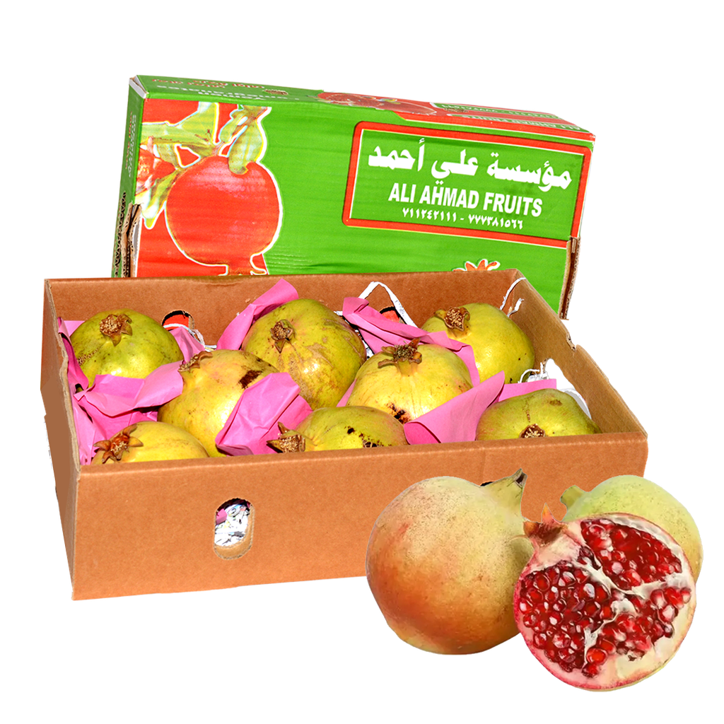 غذائك - رمان يمني كرتون
