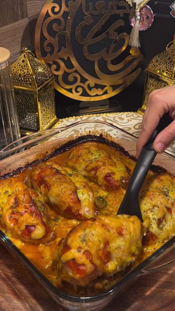 غذائك .صدور دجاج محشية غذائك