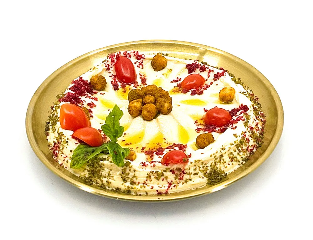 غذائك .حمص بالطحينة