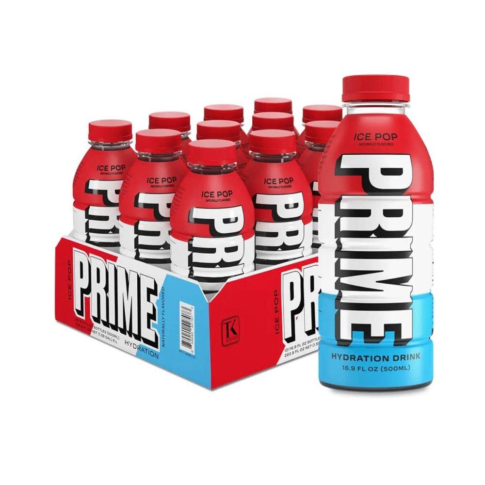 Prime Ice Pop Hydration Drink Multipack, 500 Ml