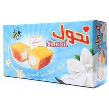 كعكة نحول صغير بالفانيلا 32جم*12