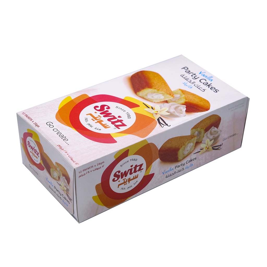 سويتز كعك فانيليا 12*28جم