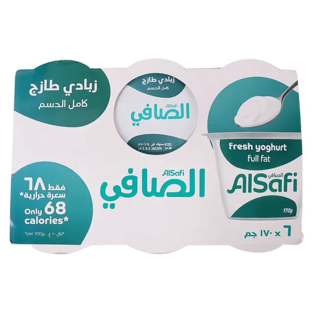 الصافي زبادي 170جم *6